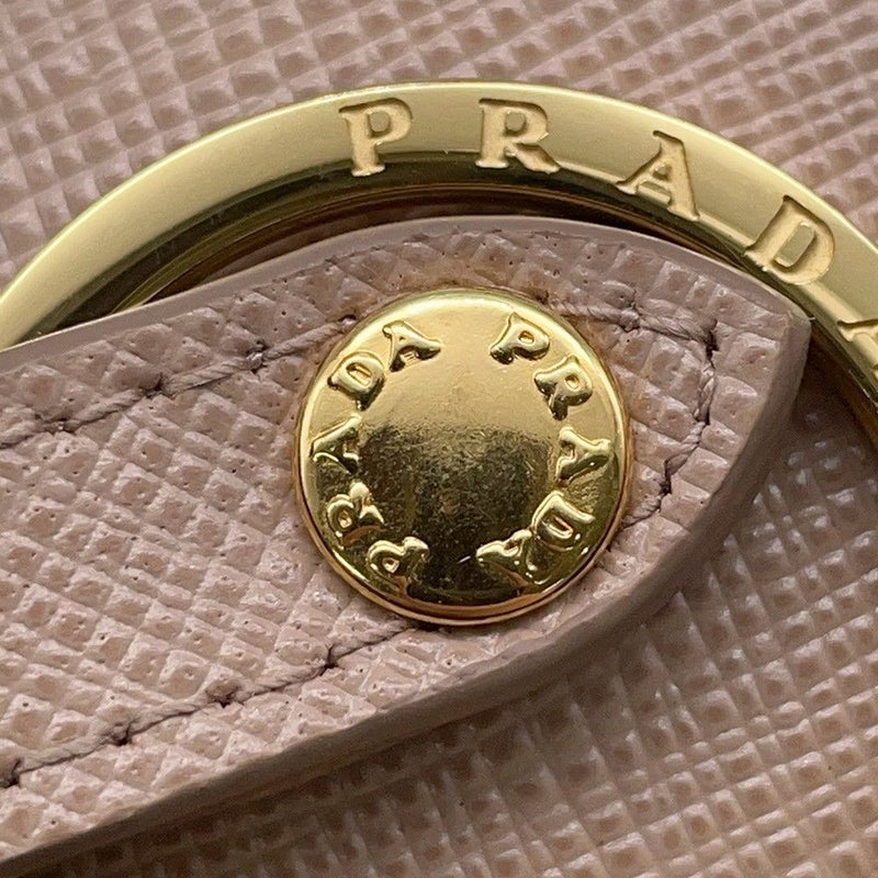 プラダ 4連キーケース サフィアーノ 1PG004 PRADA キーケース キーリング付き