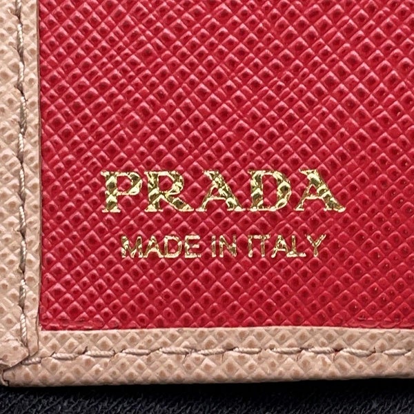 プラダ 4連キーケース サフィアーノ 1PG004 PRADA キーケース キーリング付き