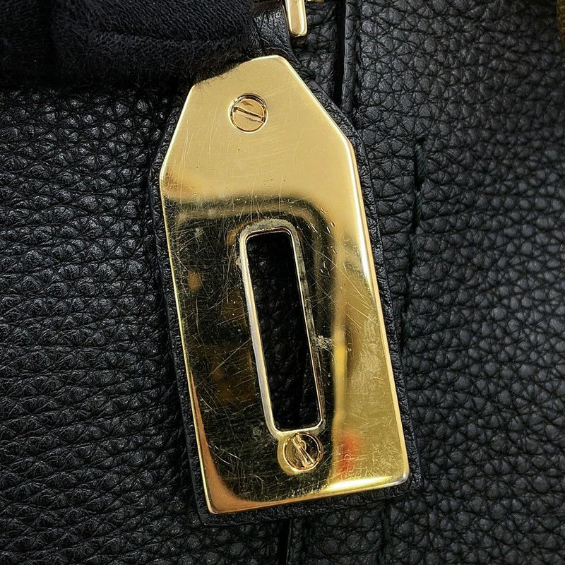 フェラガモ トートバッグ ガンチーニ レザー 21D698 Ferragamo 黒