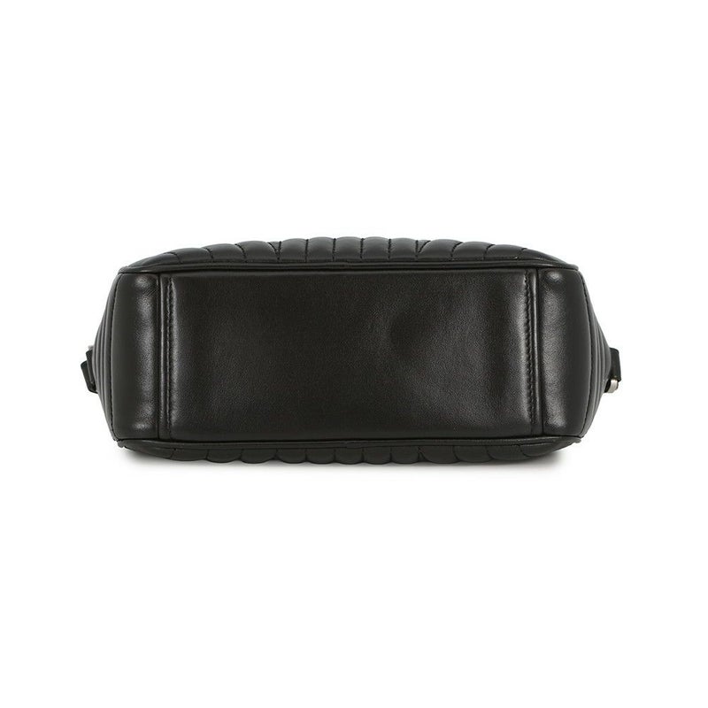 プラダ チェーンショルダーバッグ ダイアグラム レザー 1BH083 PRADA 黒