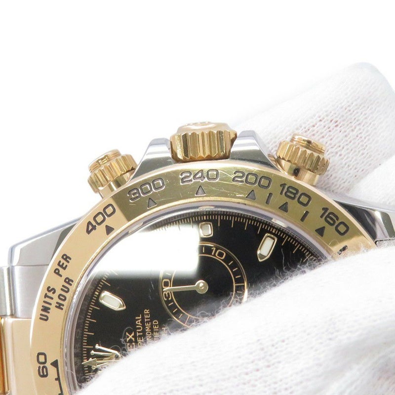 ロレックス コスモグラフ デイトナ コンビ SS/K18YG ランダムシリアル ルーレット 116503 ROLEX 腕時計 黒文字盤