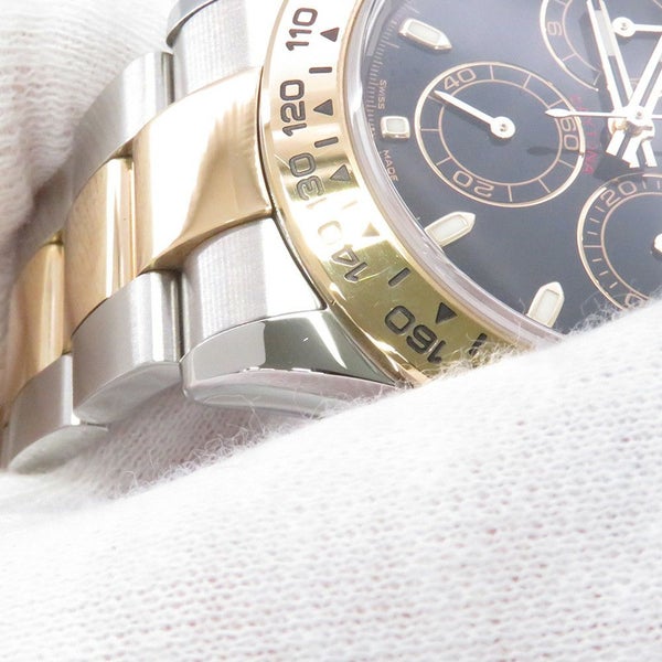 ロレックス コスモグラフ デイトナ コンビ SS/K18YG ランダムシリアル ルーレット 116503 ROLEX 腕時計 黒文字盤