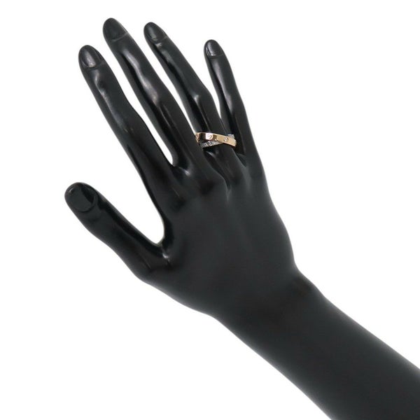 カルティエ リング ビー ラブ LOVE ダイヤモンド K18PGピンクゴールド/K18WGホワイトゴールド リングサイズ52 Cartier 指輪
