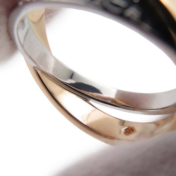 カルティエ リング ビー ラブ LOVE ダイヤモンド K18PGピンクゴールド/K18WGホワイトゴールド リングサイズ52 Cartier 指輪