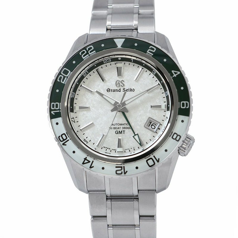 セイコー グランドセイコー スポーツコレクション メカニカルハイビート 36000 GMT 雪渓 シルバー文字盤