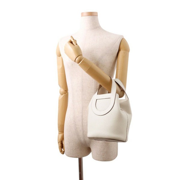 エルメス トートバッグ インザループ 18 べトン/シルバー金具 トリヨンクレマンス W刻印