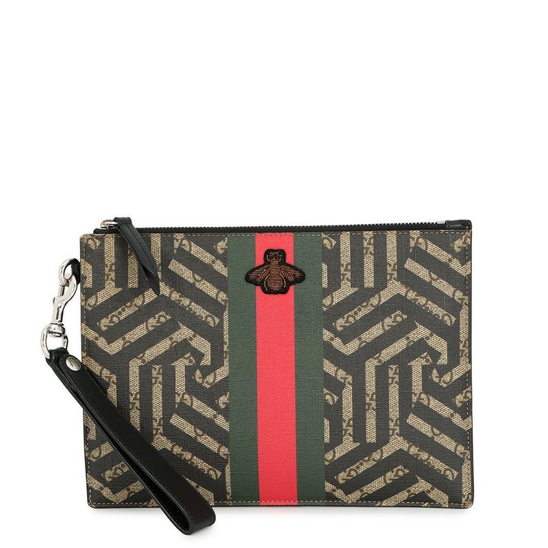 グッチ クラッチバッグ GGカレイド/レザー シェリー ビー 495524 GUCCI バッグ セカンドバッグ ポーチ