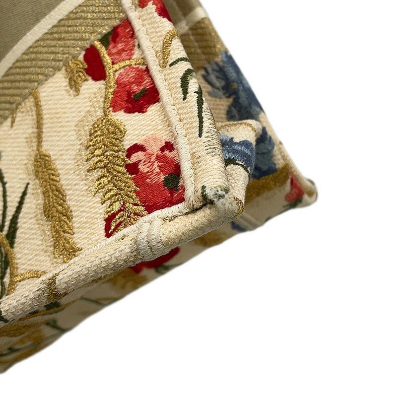 クリスチャン・ディオール トートバッグ ブックトート フラワー ミディアム キャンバス M1296ZRTN Christian Dior