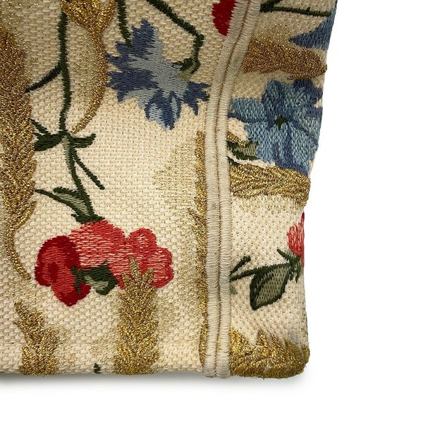 クリスチャン・ディオール トートバッグ ブックトート フラワー ミディアム キャンバス M1296ZRTN Christian Dior