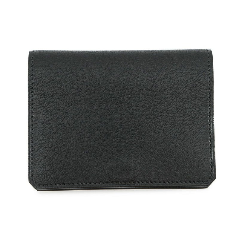 エルメス カードケース メドール ブラック/シルバー金具 シェブルシャムキラ B刻印