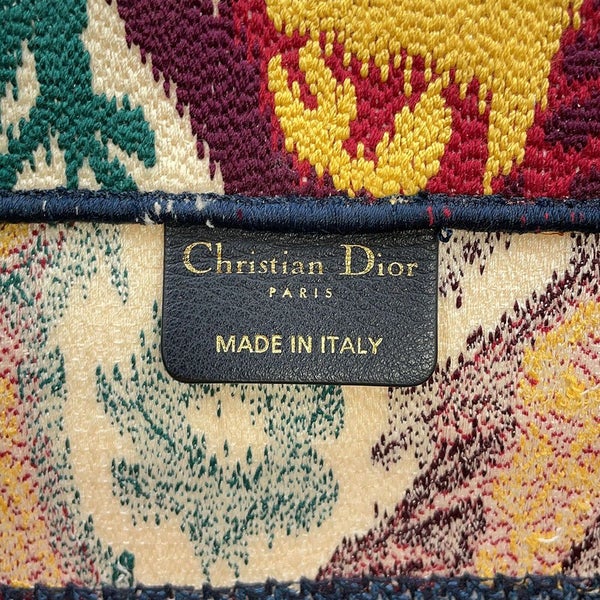 クリスチャン・ディオール トートバッグ ブックトート ペイズリー ミディアム キャンバス Christian Dior