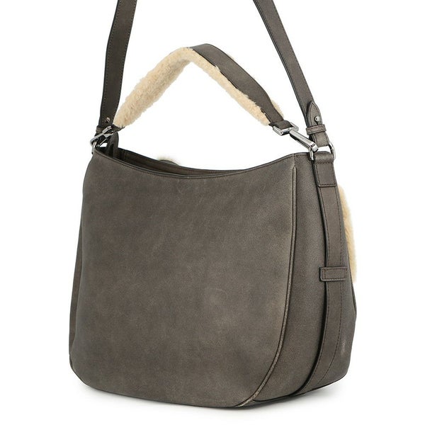 クリスチャン・ディオール ショルダーバッグ サドル レザー ムートン Christian Dior 2way