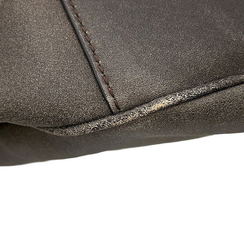 クリスチャン・ディオール ショルダーバッグ サドル レザー ムートン Christian Dior 2way