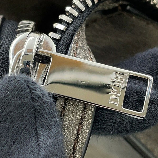 クリスチャン・ディオール ショルダーバッグ サドル レザー ムートン Christian Dior 2way