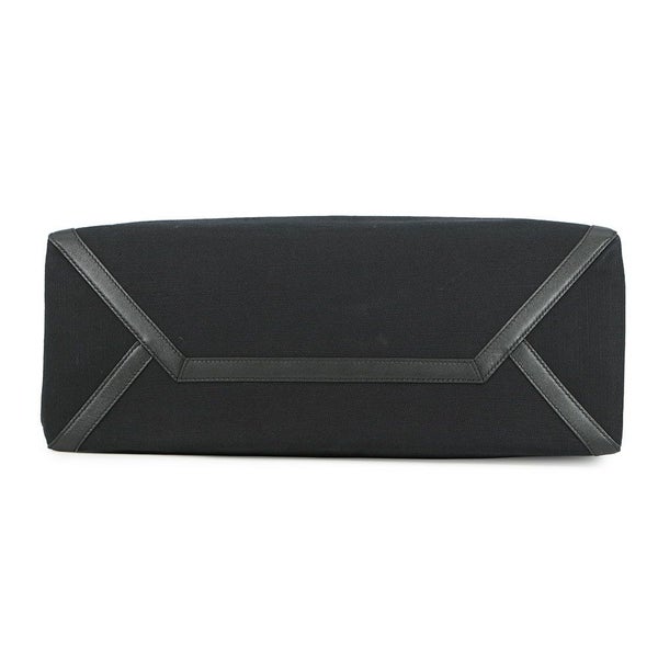 ヴァレンティノガラヴァーニ トートバッグ VLTNロゴ キャンバス レザー VALENTINO 黒