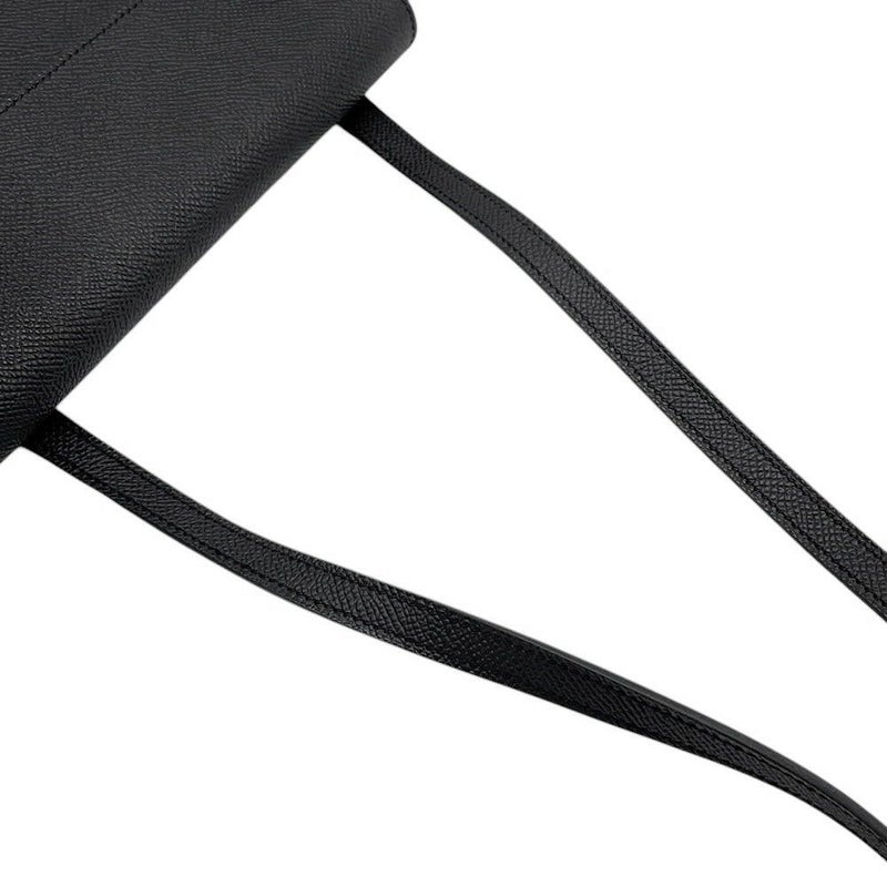 エルメス ショルダーウォレット ナップ トゥーゴー ブラック/シルバー金具 エプソン W刻印 黒