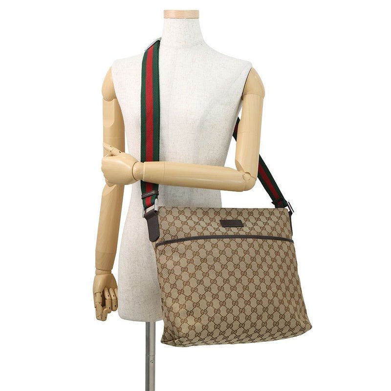 グッチ ショルダーバッグ GGキャンバス シェリーライン 189751 GUCCI バッグ 斜め掛け クロスボディ