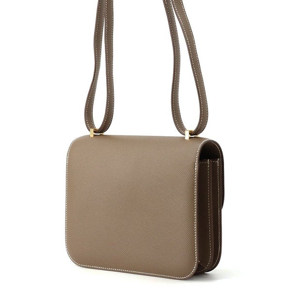 エルメス ミニ コンスタンス3 エトゥープ/ゴールド金具 エプソン Z刻印 HERMES バッグ