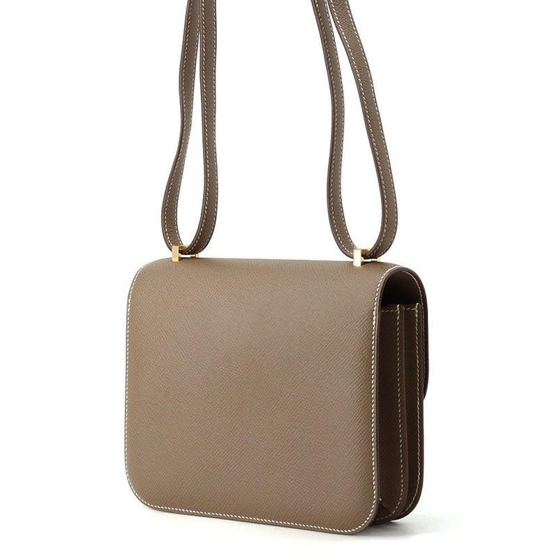 エルメス ミニ コンスタンス3 エトゥープ/ゴールド金具 エプソン Z刻印 HERMES バッグ