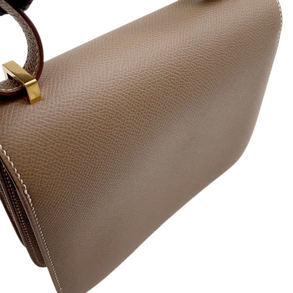 エルメス ミニ コンスタンス3 エトゥープ/ゴールド金具 エプソン Z刻印 HERMES バッグ