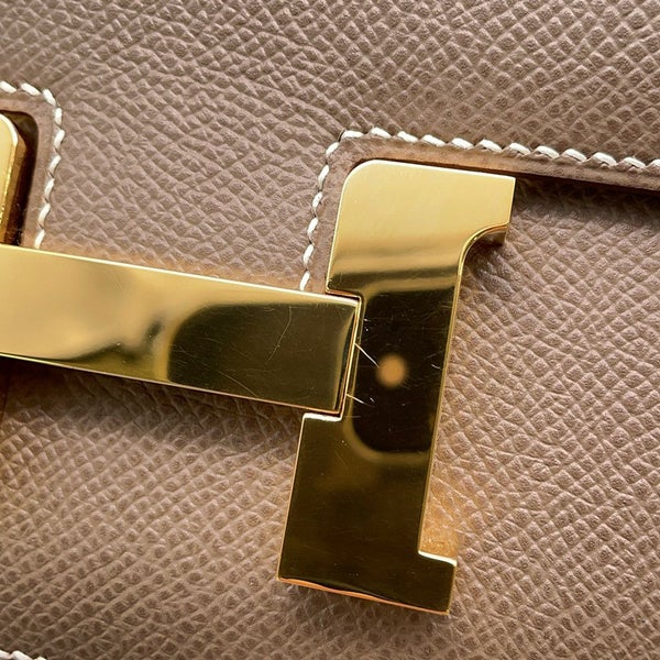エルメス ミニ コンスタンス3 エトゥープ/ゴールド金具 エプソン Z刻印 HERMES バッグ