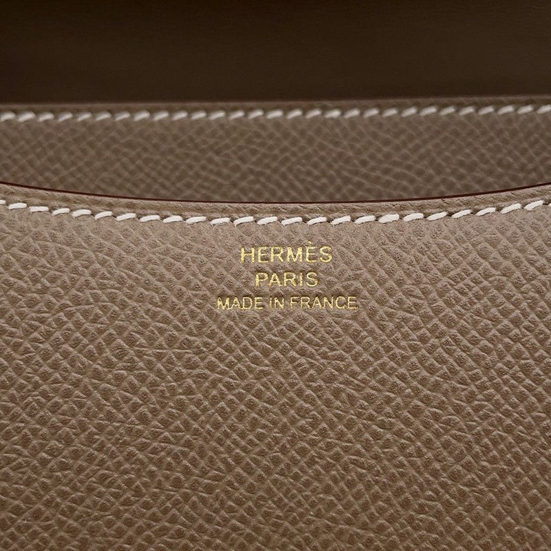 エルメス ミニ コンスタンス3 エトゥープ/ゴールド金具 エプソン Z刻印 HERMES バッグ