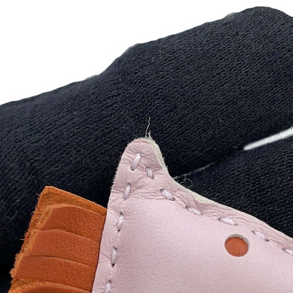 エルメス バッグチャーム ロデオPM ペガサス モーヴペール/パンデピス/ベージュマルファ ラムスキン W刻印 HERMES