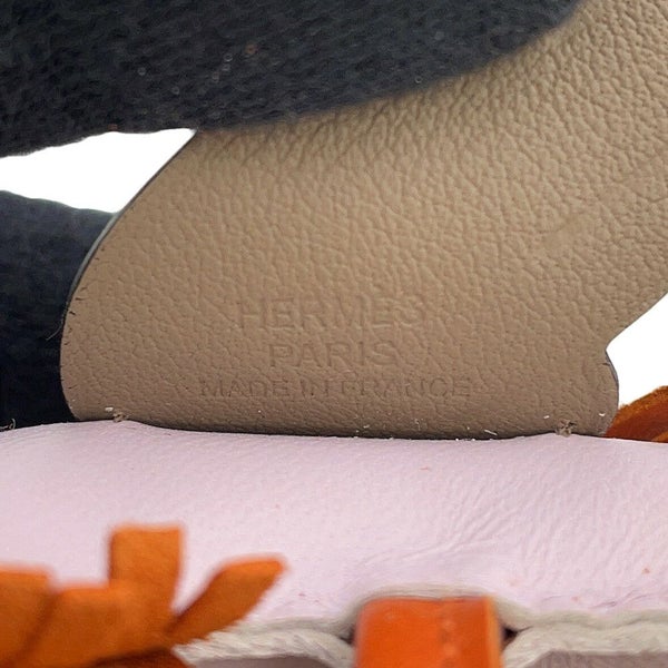 エルメス バッグチャーム ロデオPM ペガサス モーヴペール/パンデピス/ベージュマルファ ラムスキン W刻印 HERMES