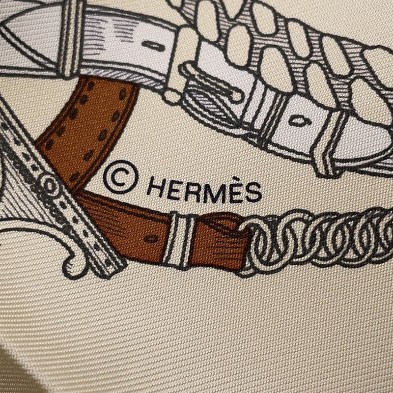 エルメス スカーフ カレ90 シュヴォー・デシェネ シルク HERMES 2025年秋冬