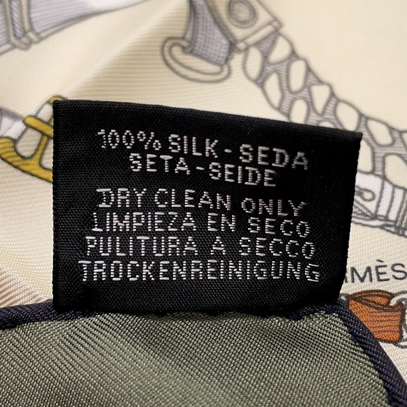 エルメス スカーフ カレ90 シュヴォー・デシェネ シルク HERMES 2025年秋冬