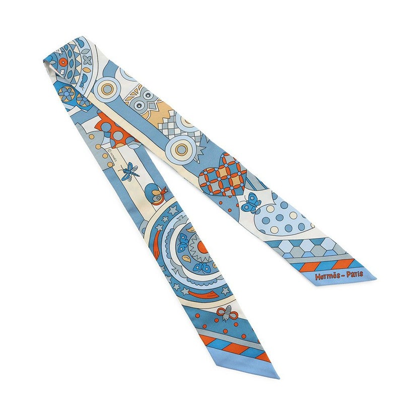 エルメス スカーフ ツイリー 森のささやき Les Murmures de la Foret シルクツイル 2023春夏