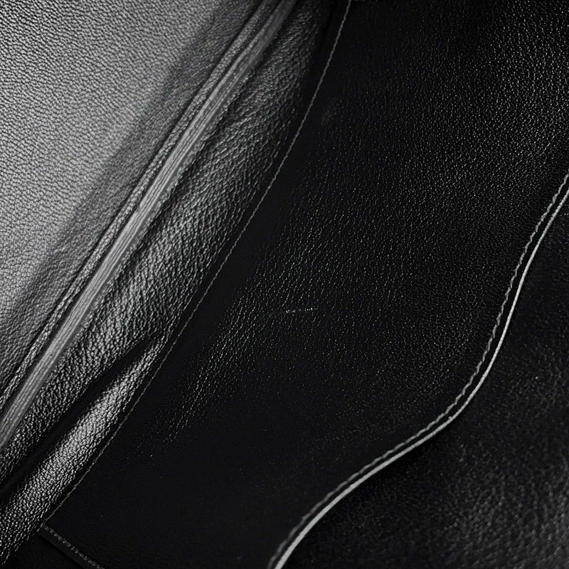 エルメス バーキン30 ブラック/シルバー金具 トゴ Z刻印 HERMES Birkin ハンドバッグ 黒