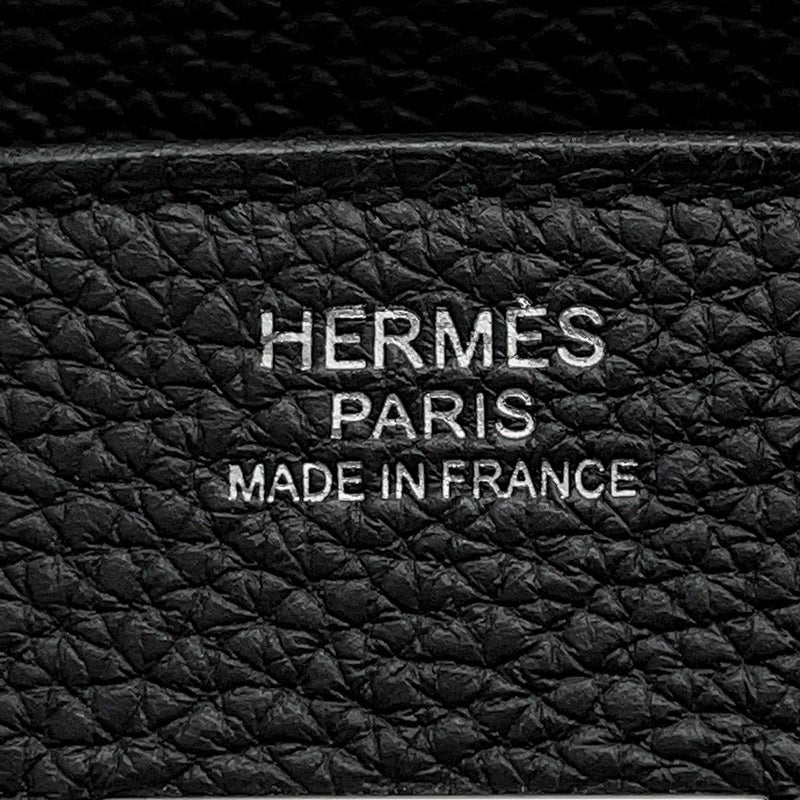 エルメス バーキン30 ブラック/シルバー金具 トゴ Z刻印 HERMES Birkin ハンドバッグ 黒