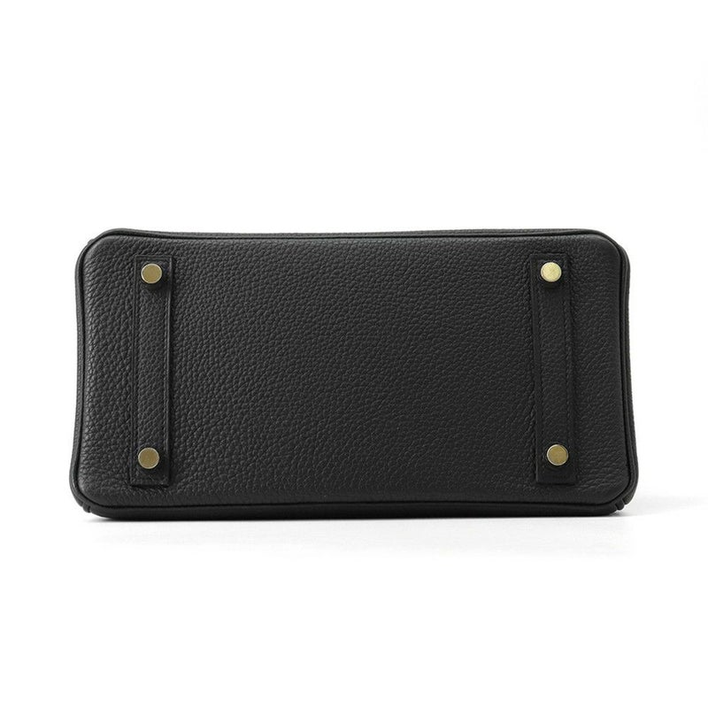 エルメス バーキン25 ブラック/ゴールド金具 トゴ D刻印 HERMES Birkin ハンドバッグ 黒