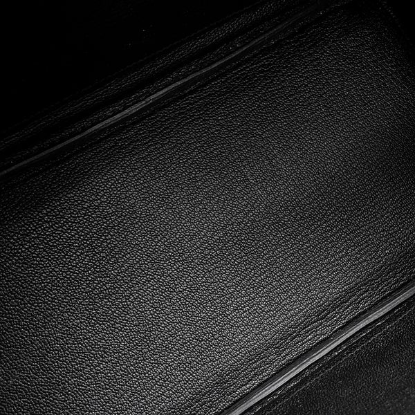 エルメス バーキン25 ブラック/ゴールド金具 トゴ D刻印 HERMES Birkin ハンドバッグ 黒