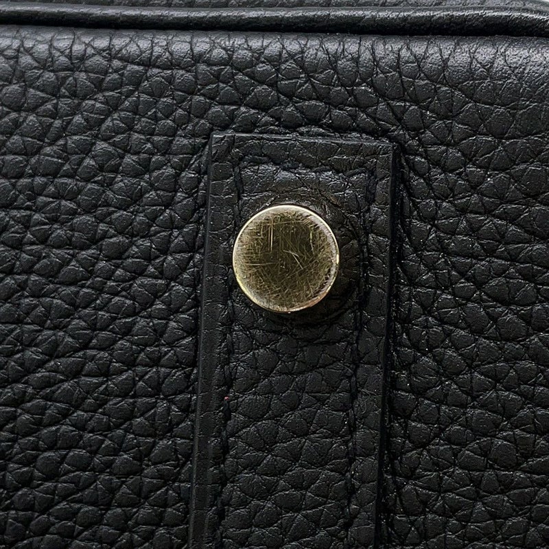 エルメス バーキン25 ブラック/ゴールド金具 トゴ D刻印 HERMES Birkin ハンドバッグ 黒
