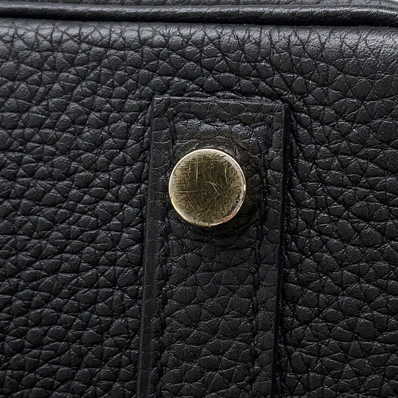 エルメス バーキン25 ブラック/ゴールド金具 トゴ D刻印 HERMES Birkin ハンドバッグ 黒