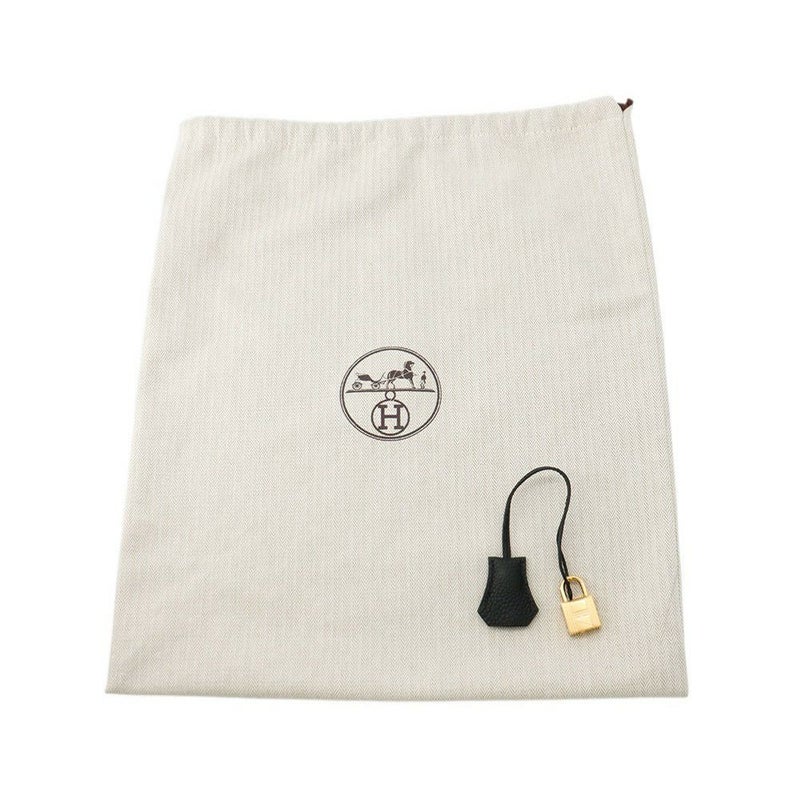 エルメス バーキン25 ブラック/ゴールド金具 トゴ D刻印 HERMES Birkin ハンドバッグ 黒