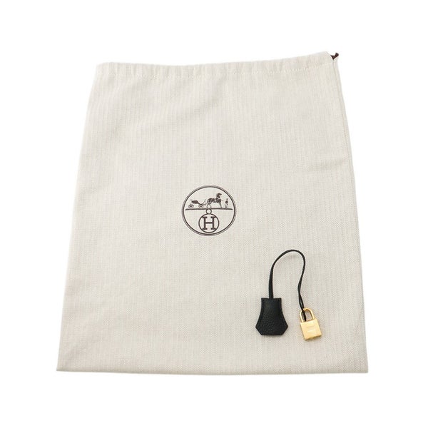 エルメス バーキン25 ブラック/ゴールド金具 トゴ D刻印 HERMES Birkin ハンドバッグ 黒