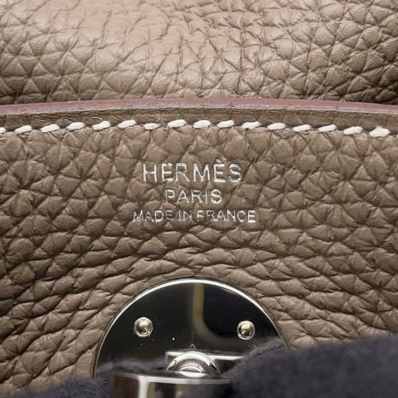 エルメス リンディ26 エトゥープ/シルバー金具 トリヨンクレマンス W刻印 ２wayショルダー