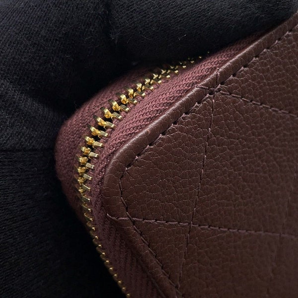 シャネル 二つ折り財布 ココマーク ラウンドジップ コンパクトウォレット  グレインドゴートスキン  AP4918 CHANEL 財布