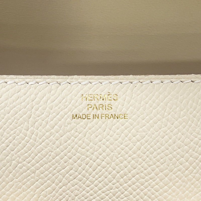 エルメス コンスタンス エラン ミロワール クレ/シャンパンゴールド金具 エプソン K刻印