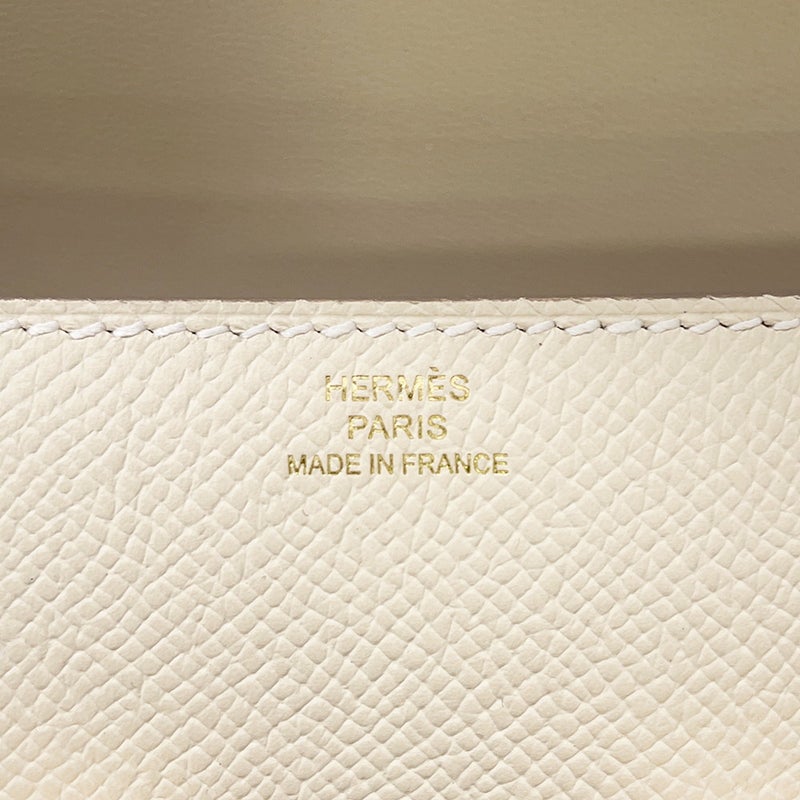 エルメス コンスタンス エラン ミロワール クレ/シャンパンゴールド金具 エプソン K刻印