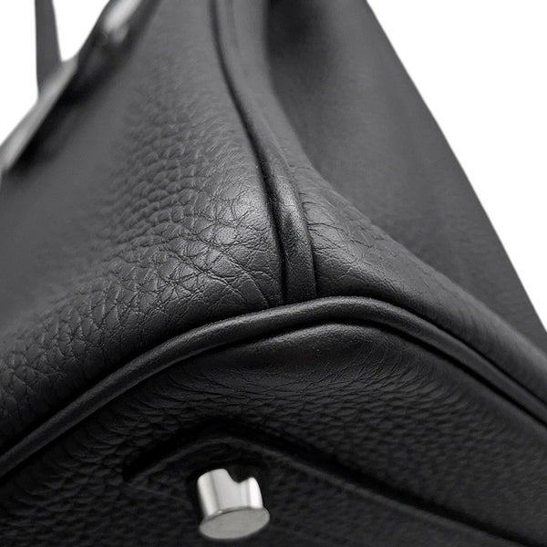 エルメス バーキン30 ブラック/シルバー金具 トゴ U刻印 HERMES Birkin ハンドバッグ 黒