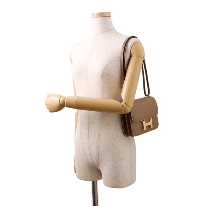 エルメス ミニ コンスタンス3 ミロワールエトゥープ/シャンパンゴールド金具 エプソン G刻印