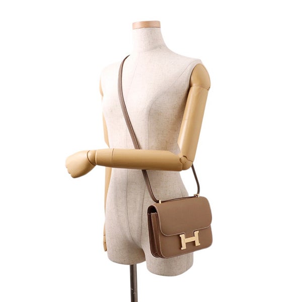 エルメス ミニ コンスタンス3 ミロワールエトゥープ/シャンパンゴールド金具 エプソン G刻印