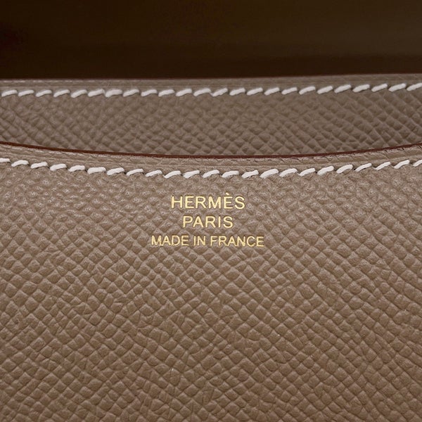 エルメス ミニ コンスタンス3 ミロワールエトゥープ/シャンパンゴールド金具 エプソン G刻印