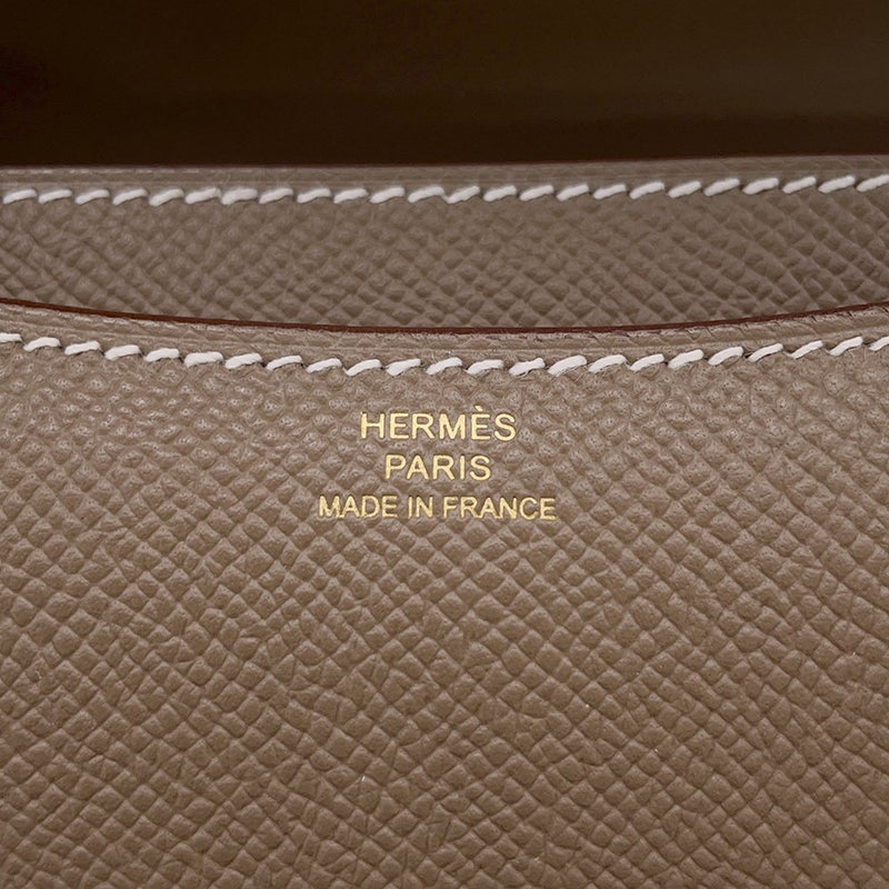 エルメス ミニ コンスタンス3 ミロワールエトゥープ/シャンパンゴールド金具 エプソン G刻印