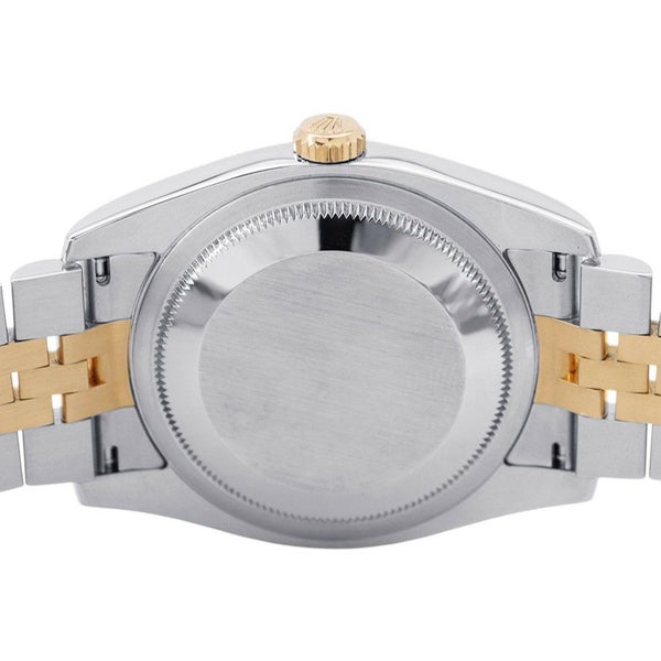 ロレックス デイトジャスト M番 SS/K18YG 116233G ROLEX 腕時計 シャンパンコンピューター文字盤 10Pダイヤ