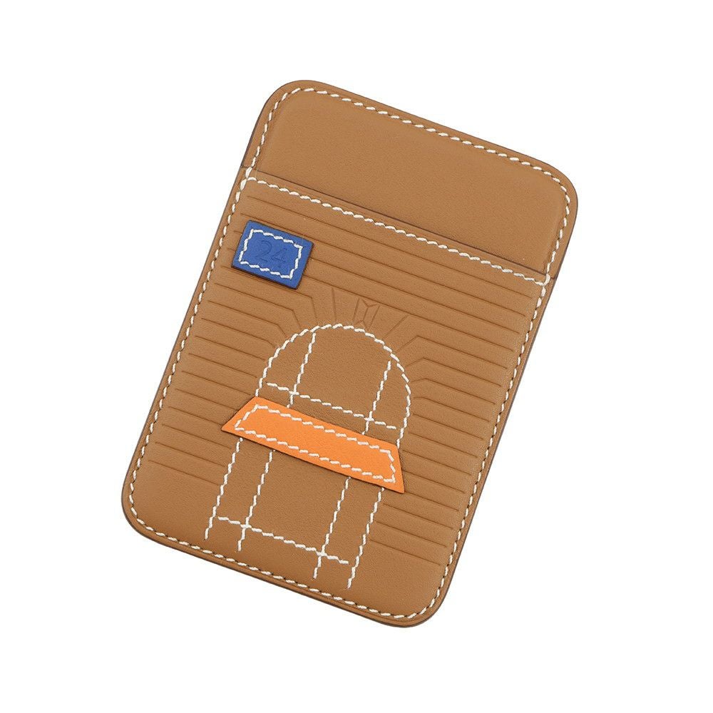 HERMES エルメス　カードケース MagSafe エマン フォーブル エルメス カードケース MagSafe エマン フォーブル ゴールド / ブルー